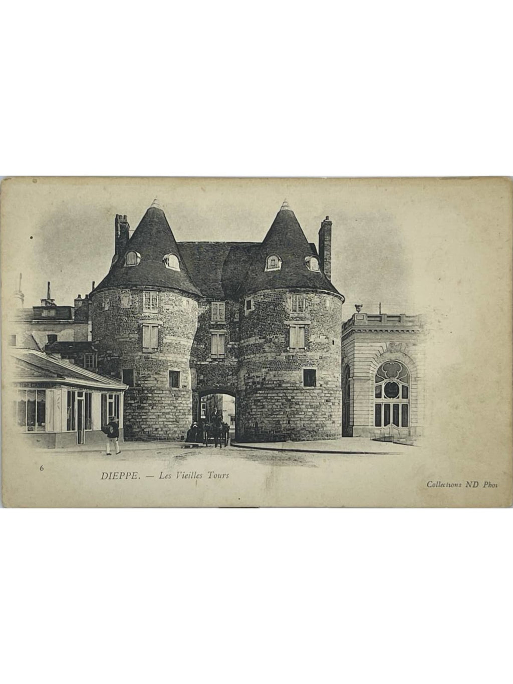 Recto de la carte postale
