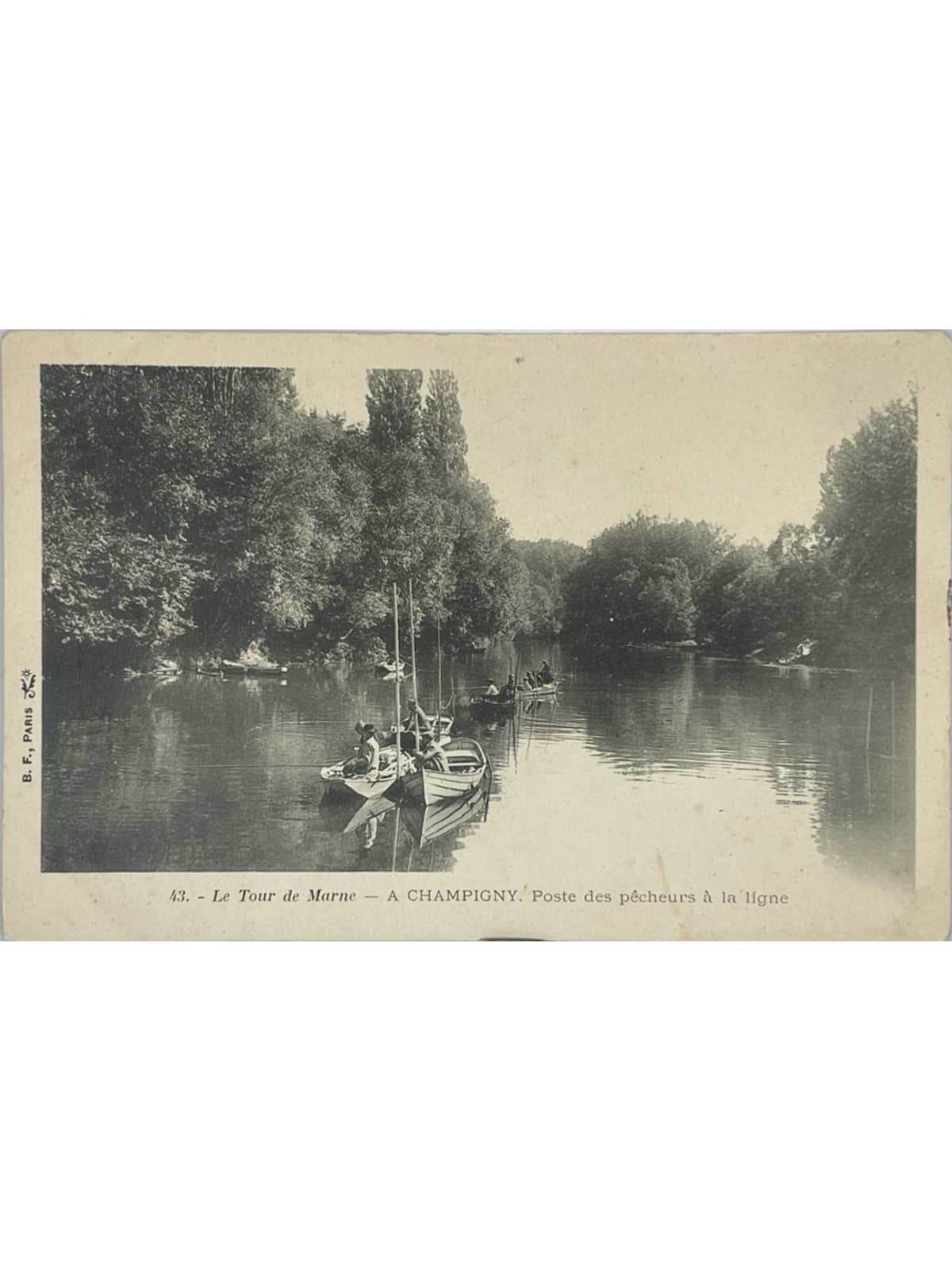 Recto de la carte postale