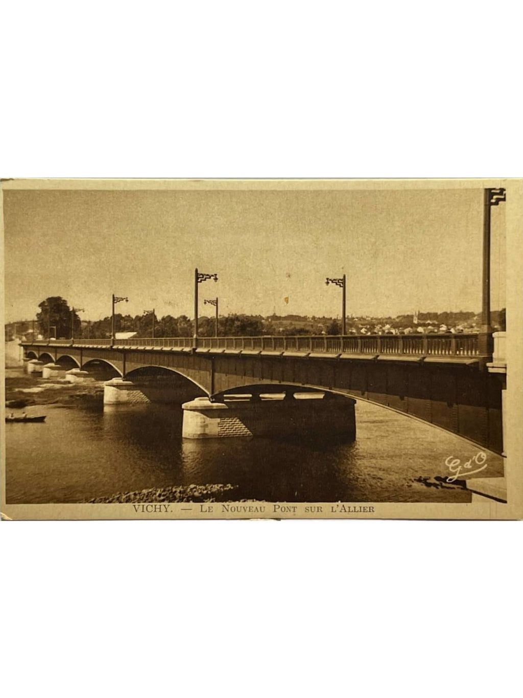 Recto de la carte postale