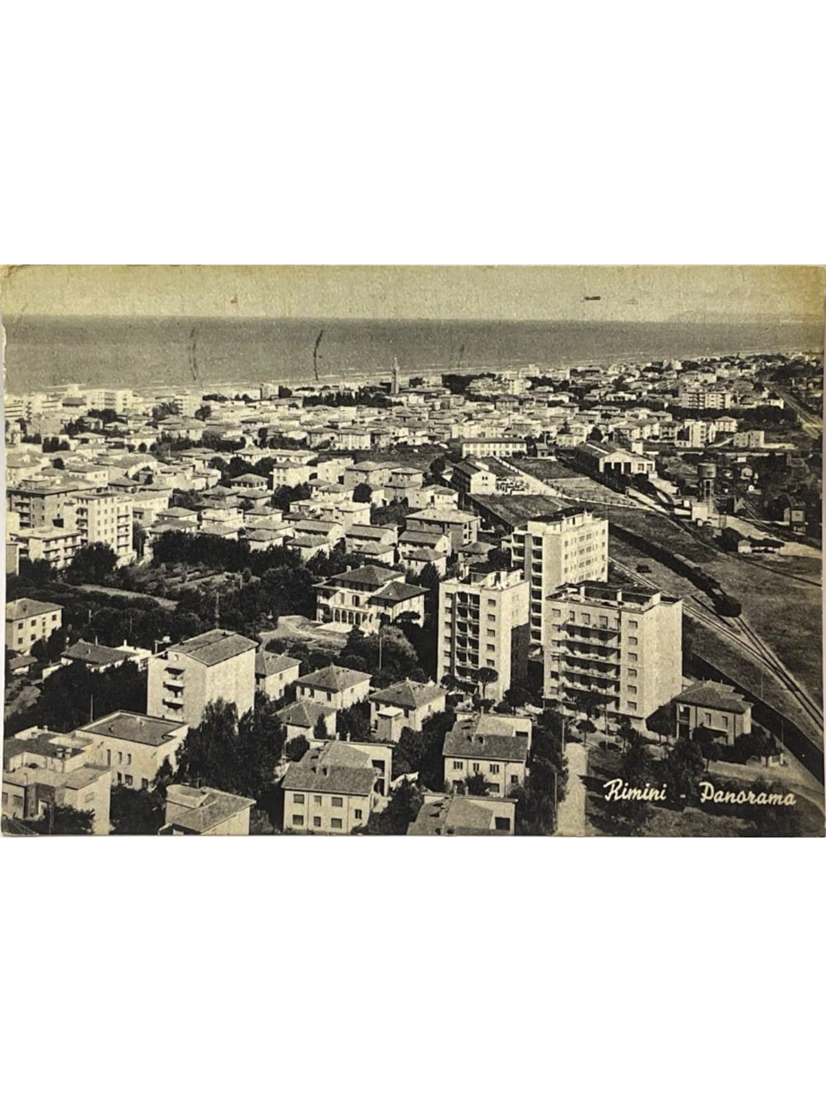 Recto de la carte postale