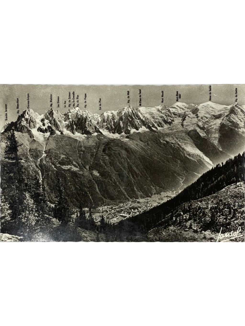 Recto de la carte postale