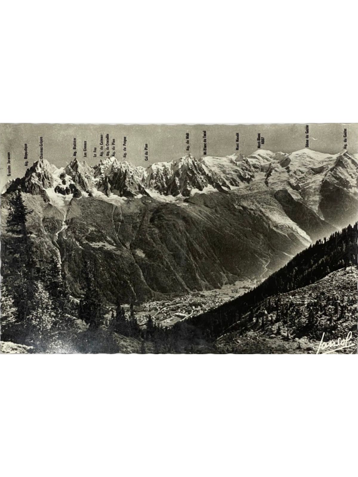 Recto de la carte postale