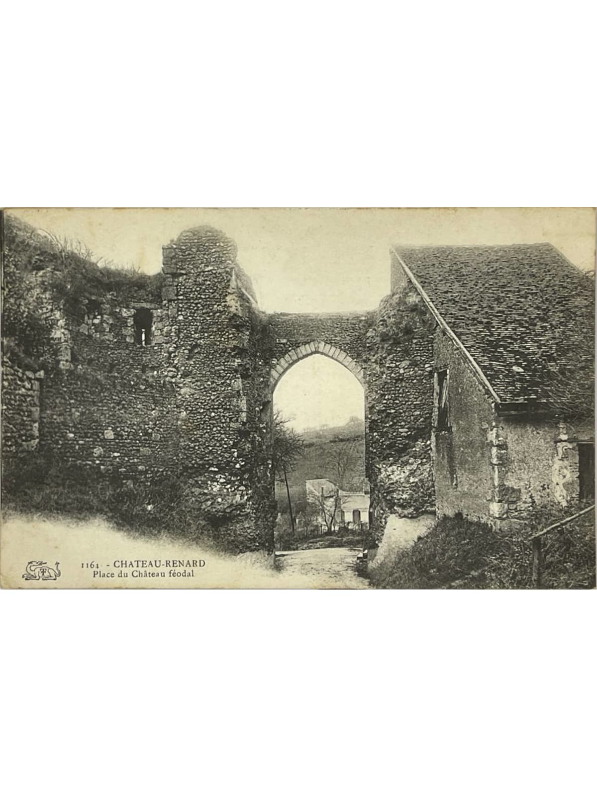 Recto de la carte postale