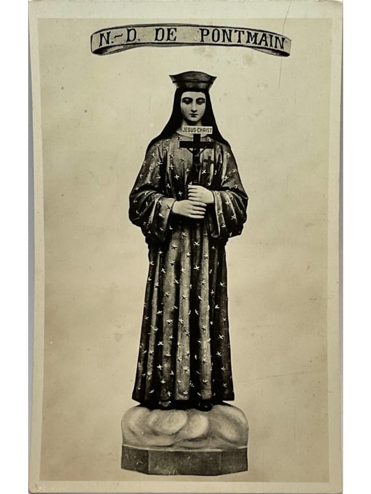 Recto de la carte postale