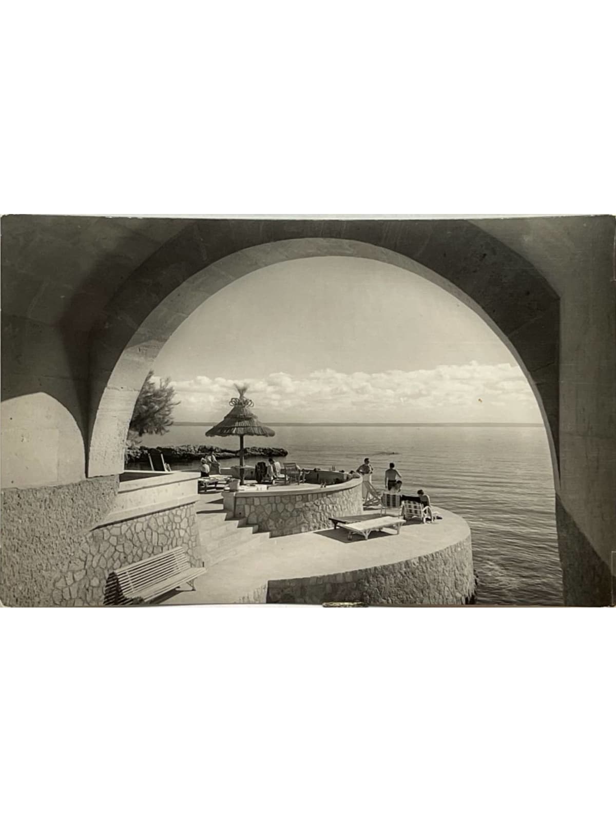 Recto de la carte postale