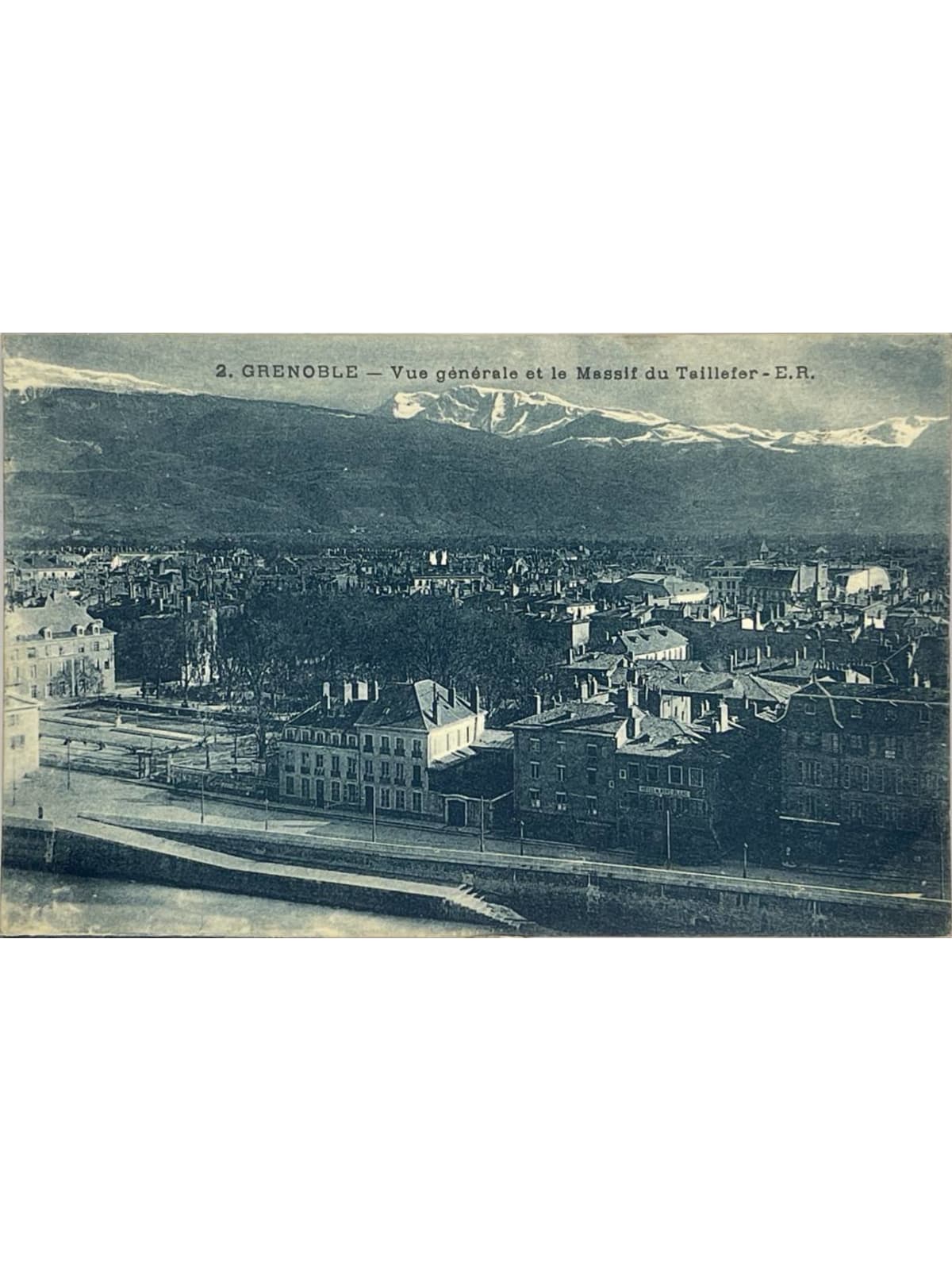 Recto de la carte postale