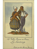 Recto de la carte postale