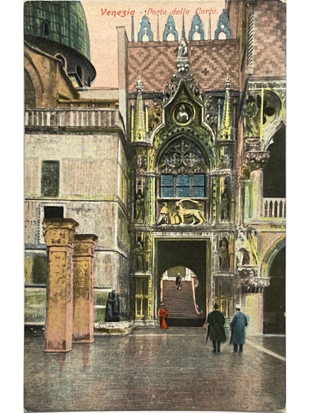 Recto de la carte postale