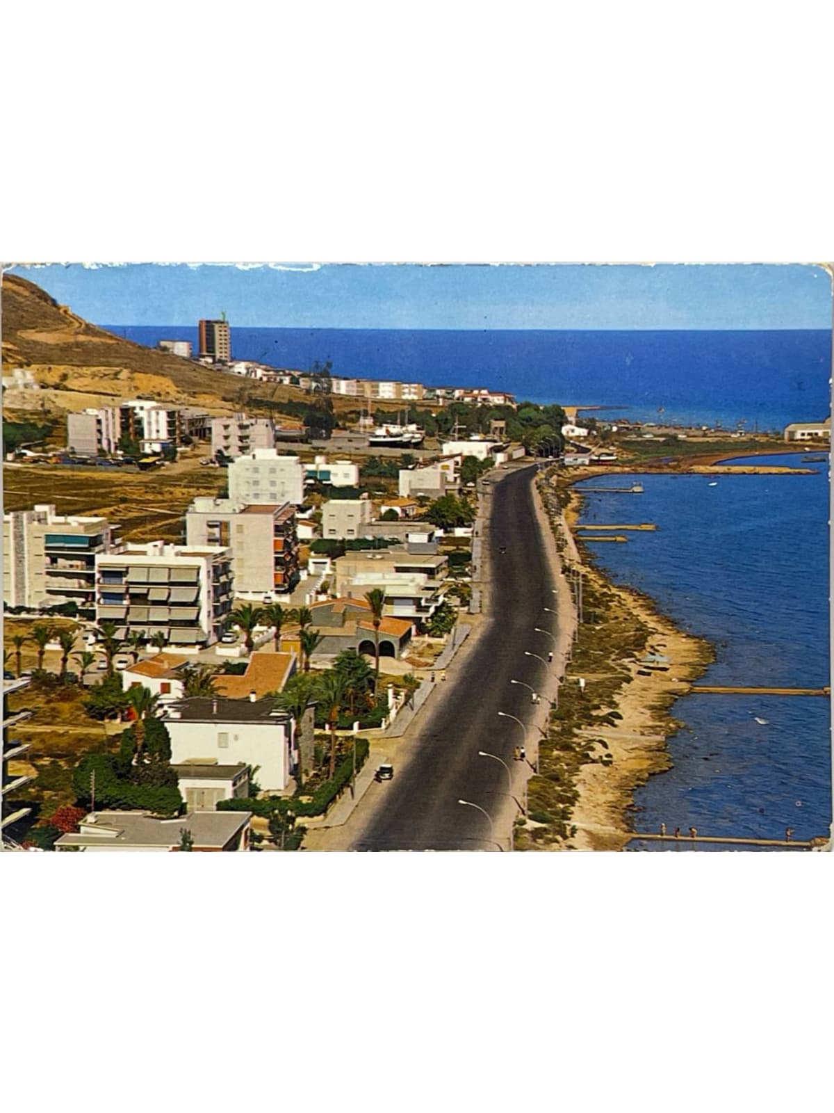 Recto de la carte postale