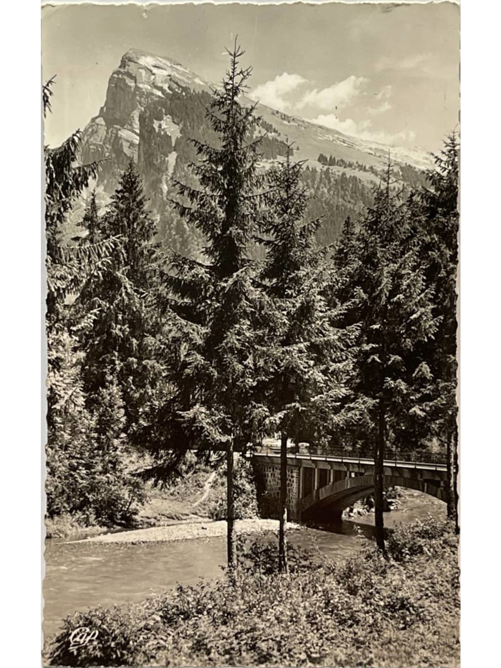Recto de la carte postale