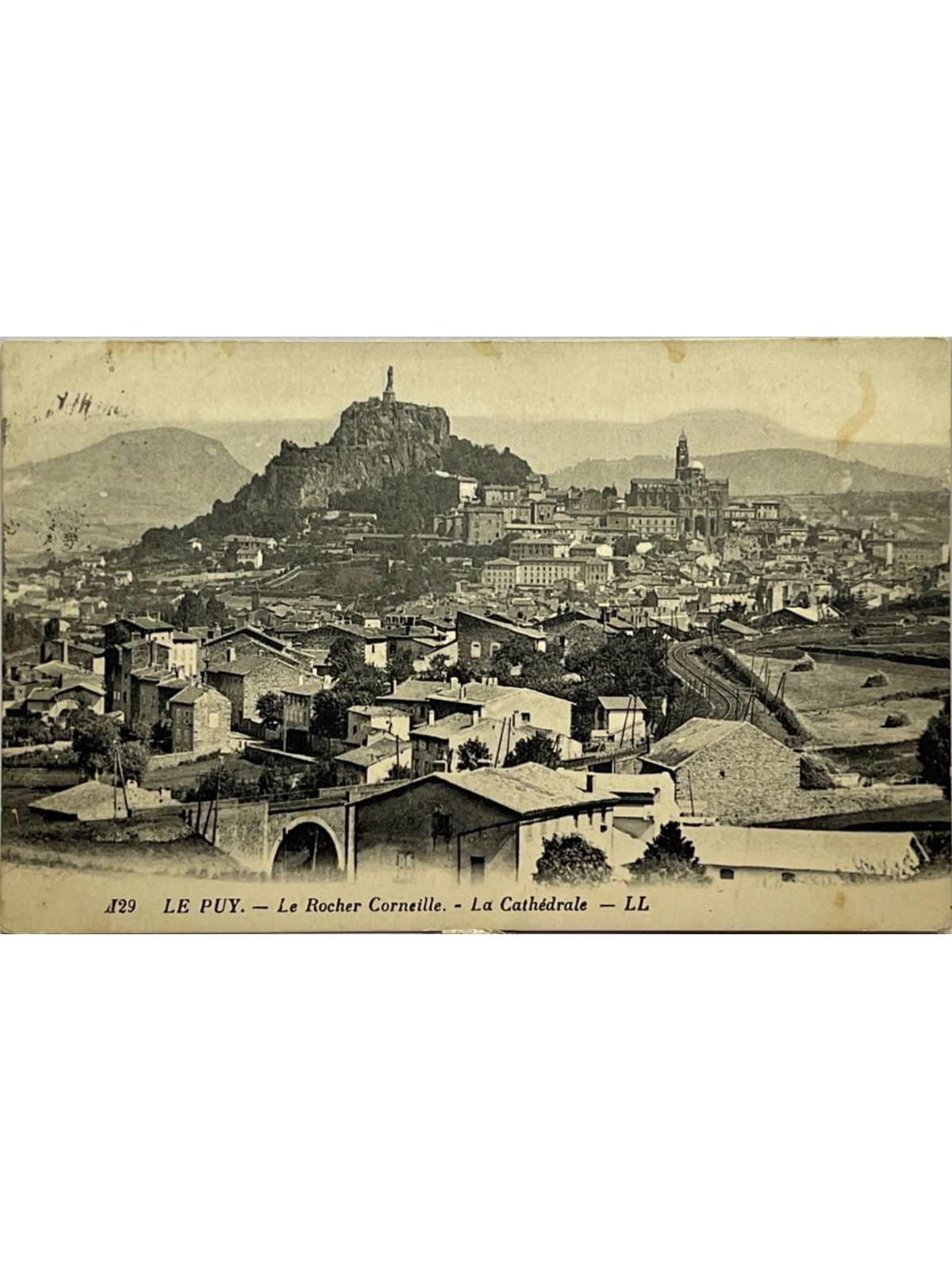 Recto de la carte postale