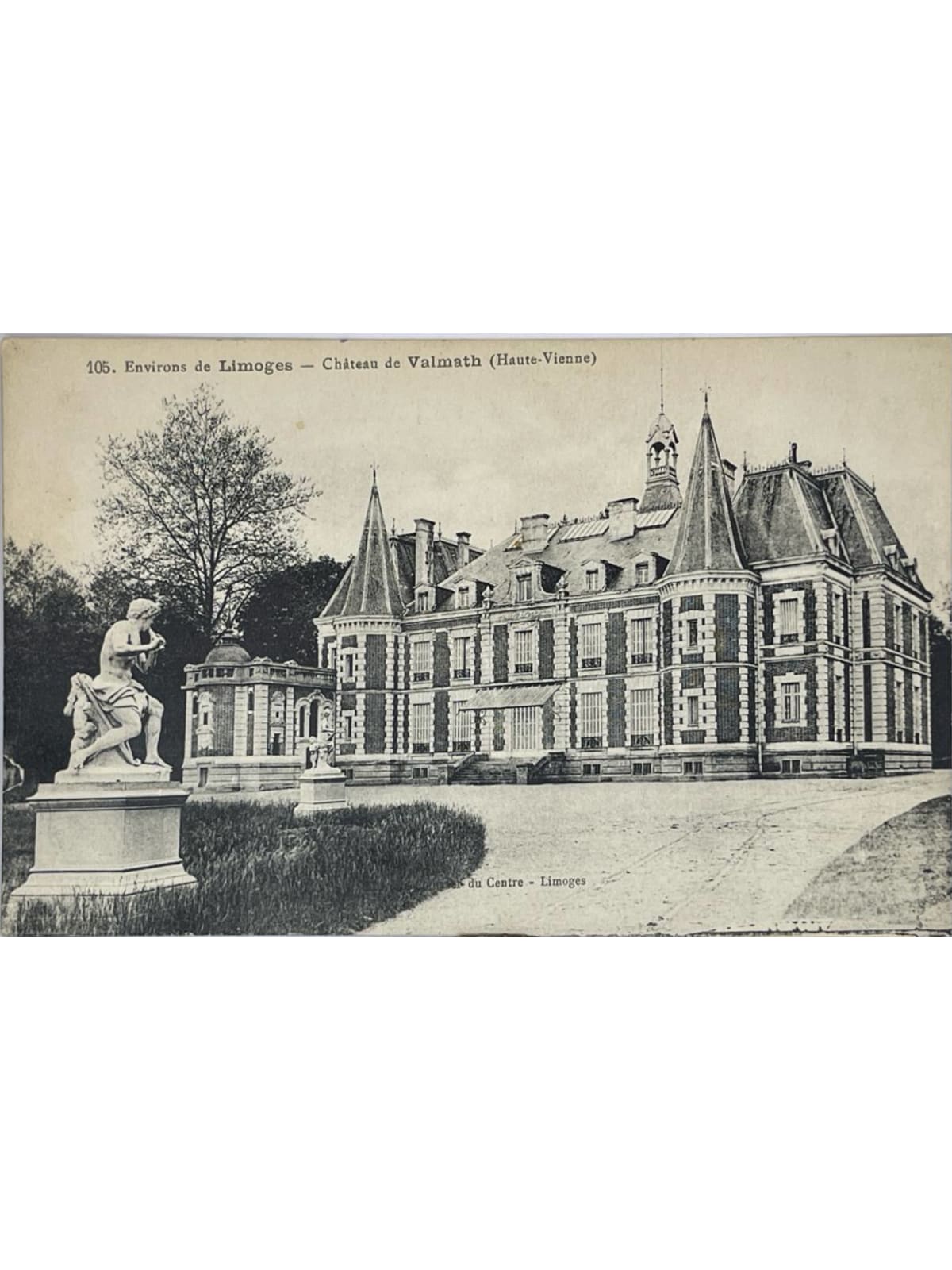 Recto de la carte postale