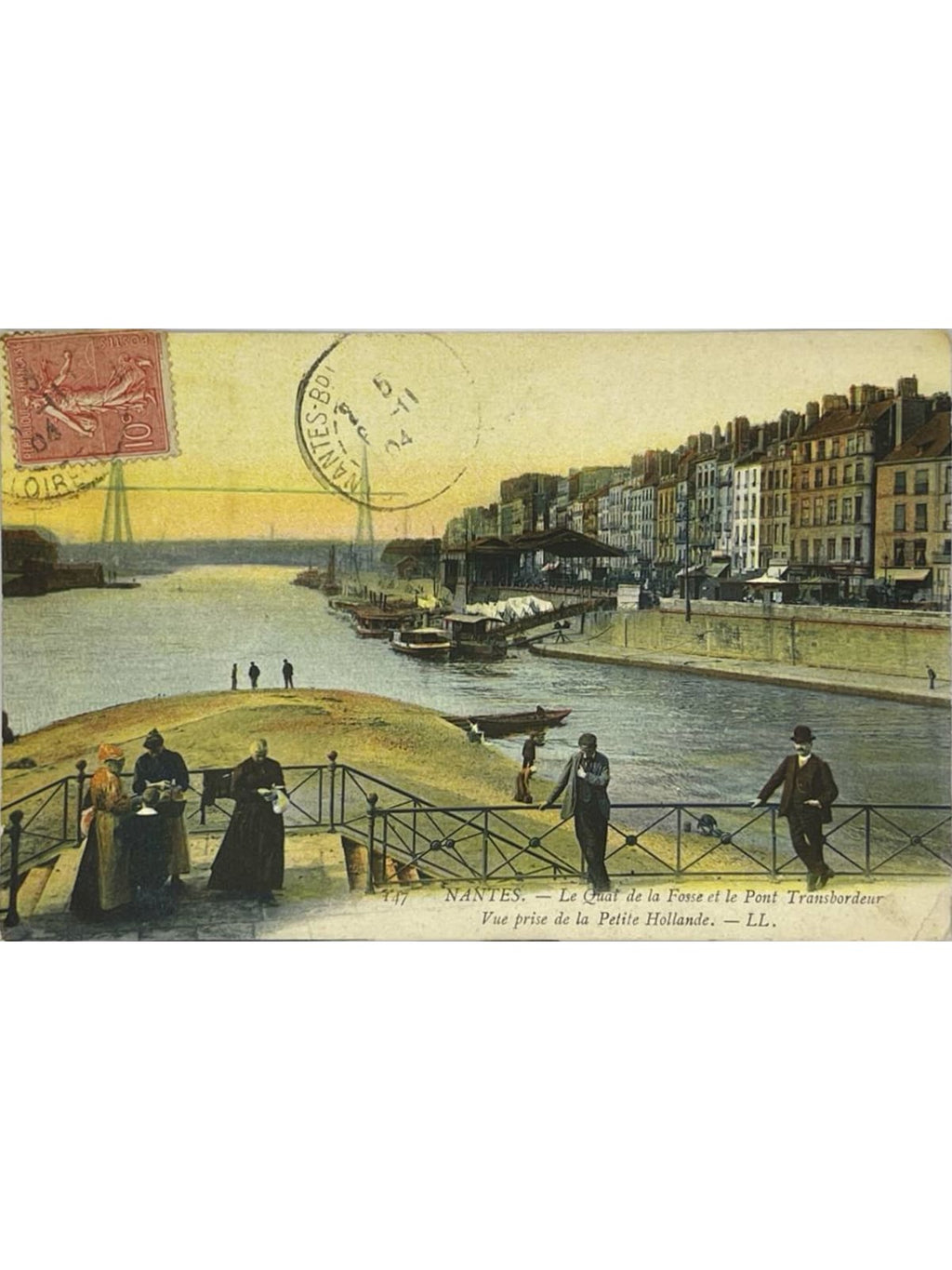 Recto de la carte postale