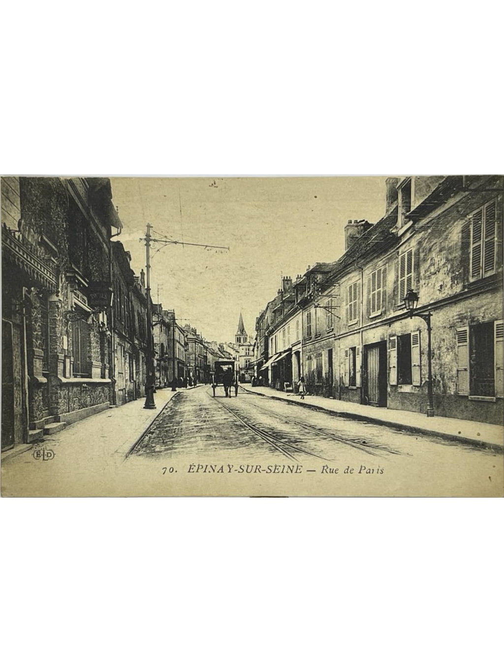 Recto de la carte postale