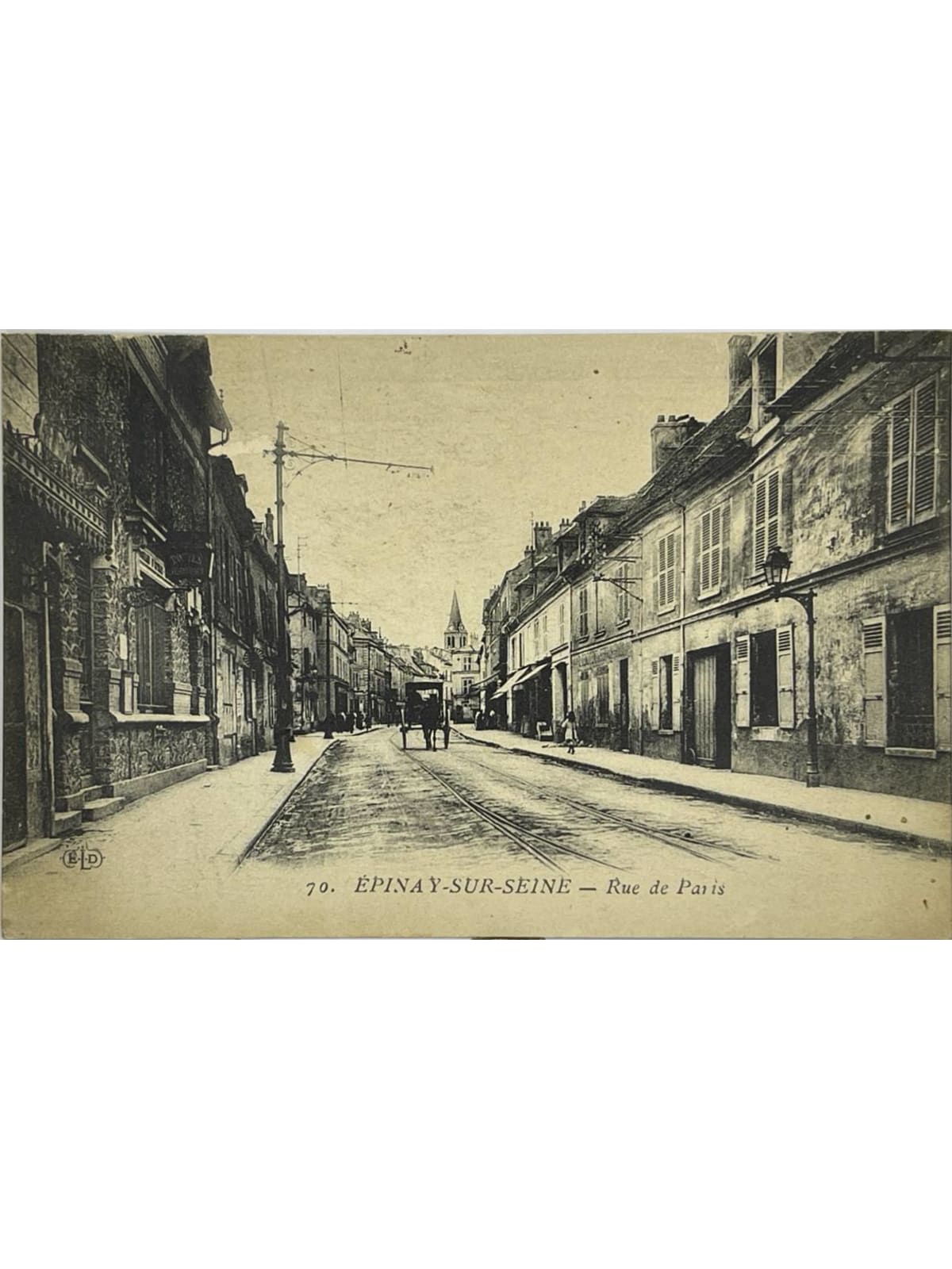 Recto de la carte postale