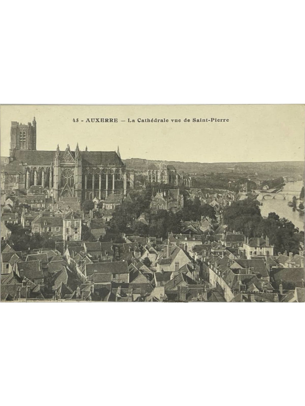 Recto de la carte postale