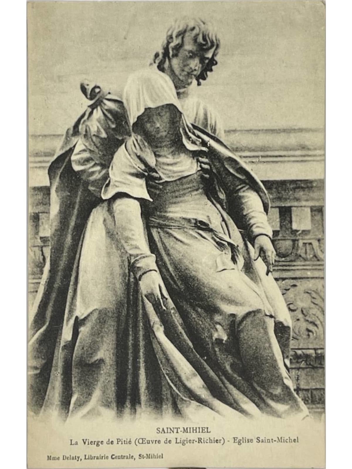 Recto de la carte postale