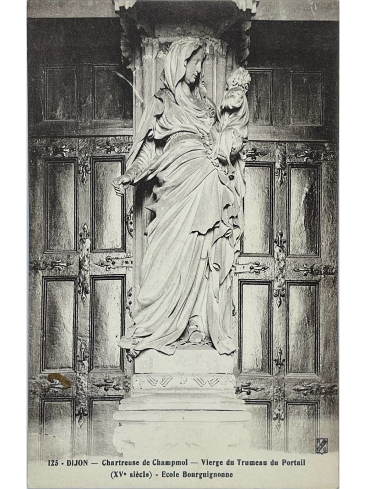 Recto de la carte postale