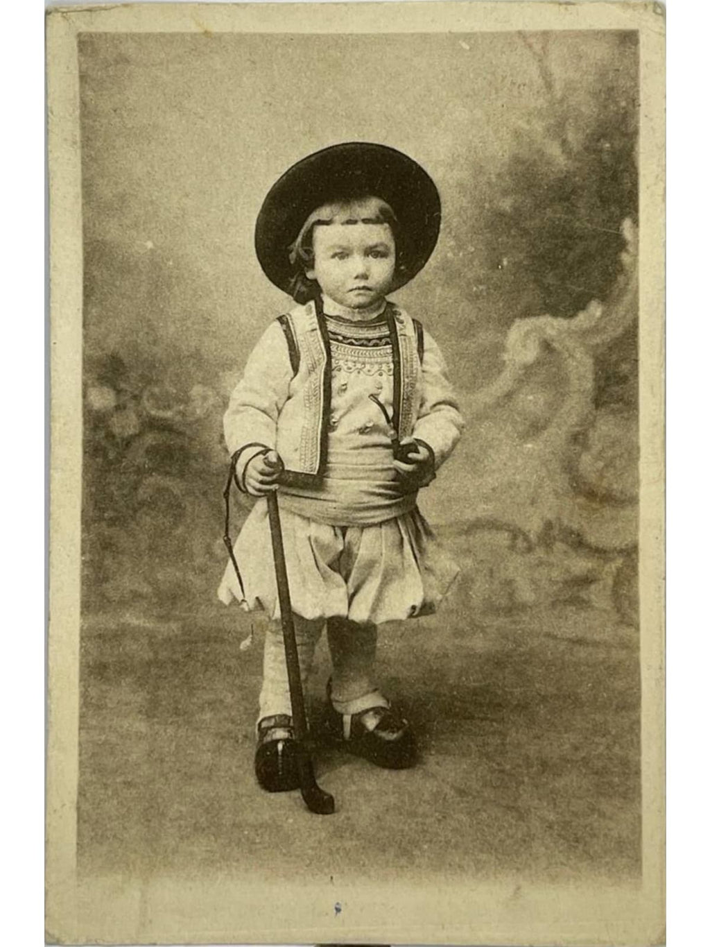 Recto de la carte postale