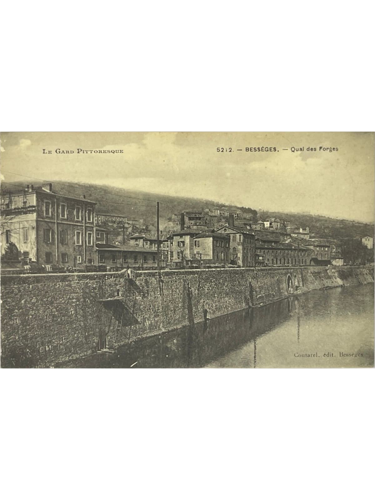 Recto de la carte postale