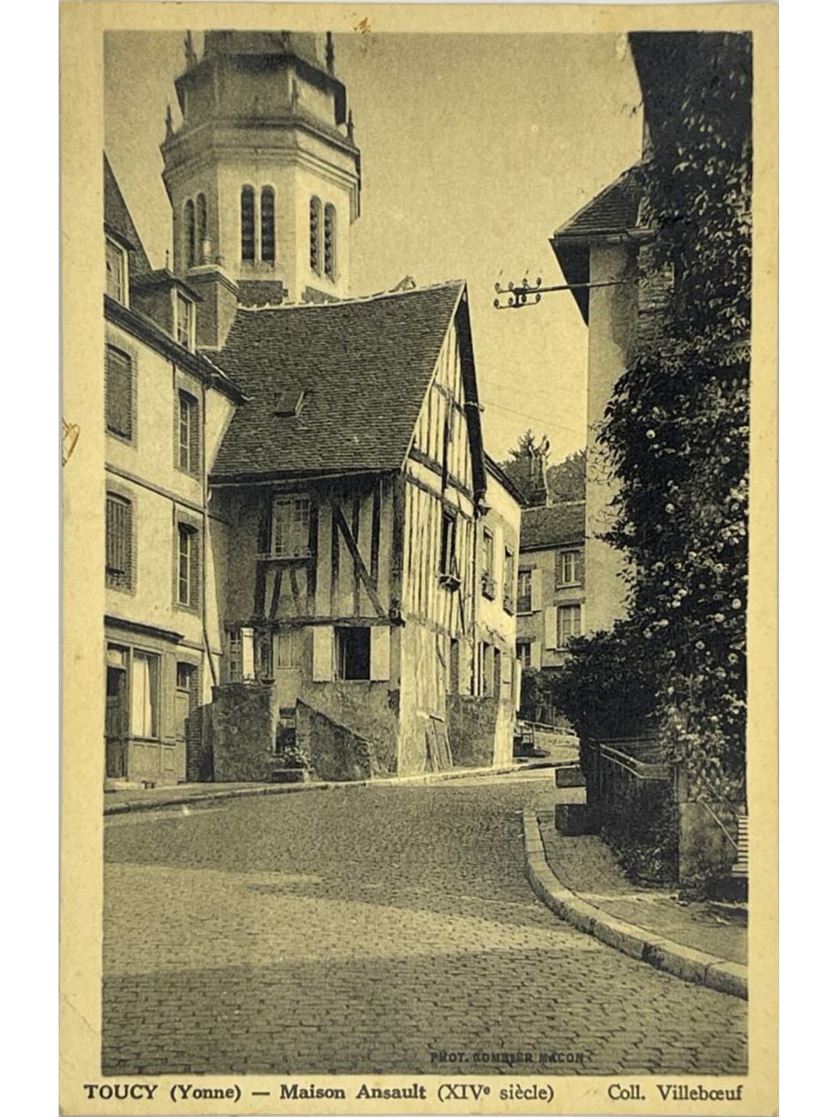 Recto de la carte postale