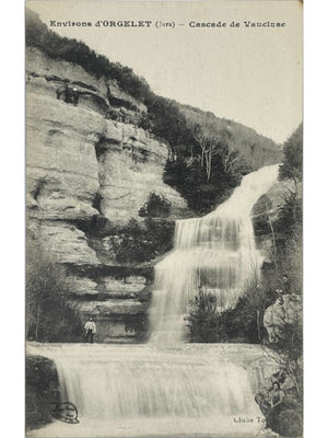 Environs d'Orgelet – Cascade de Vaucluse, Jura – CPA