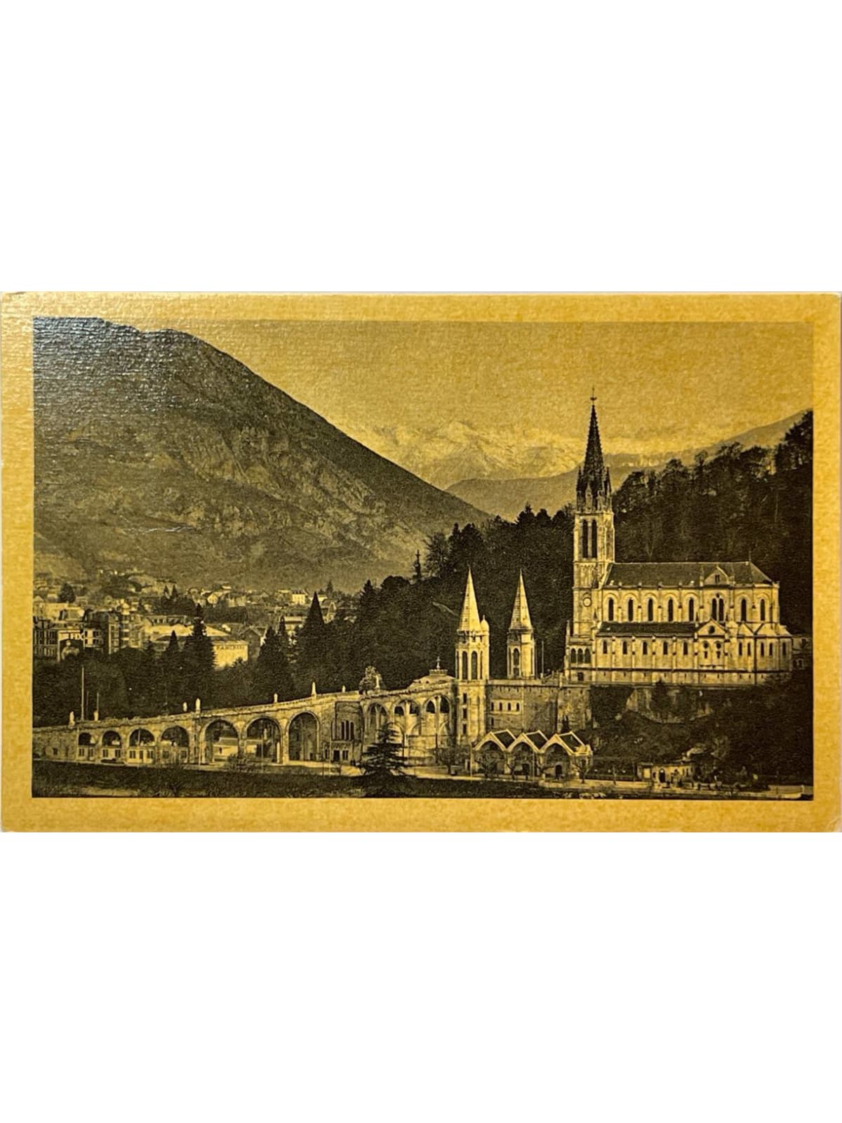 Recto de la carte postale