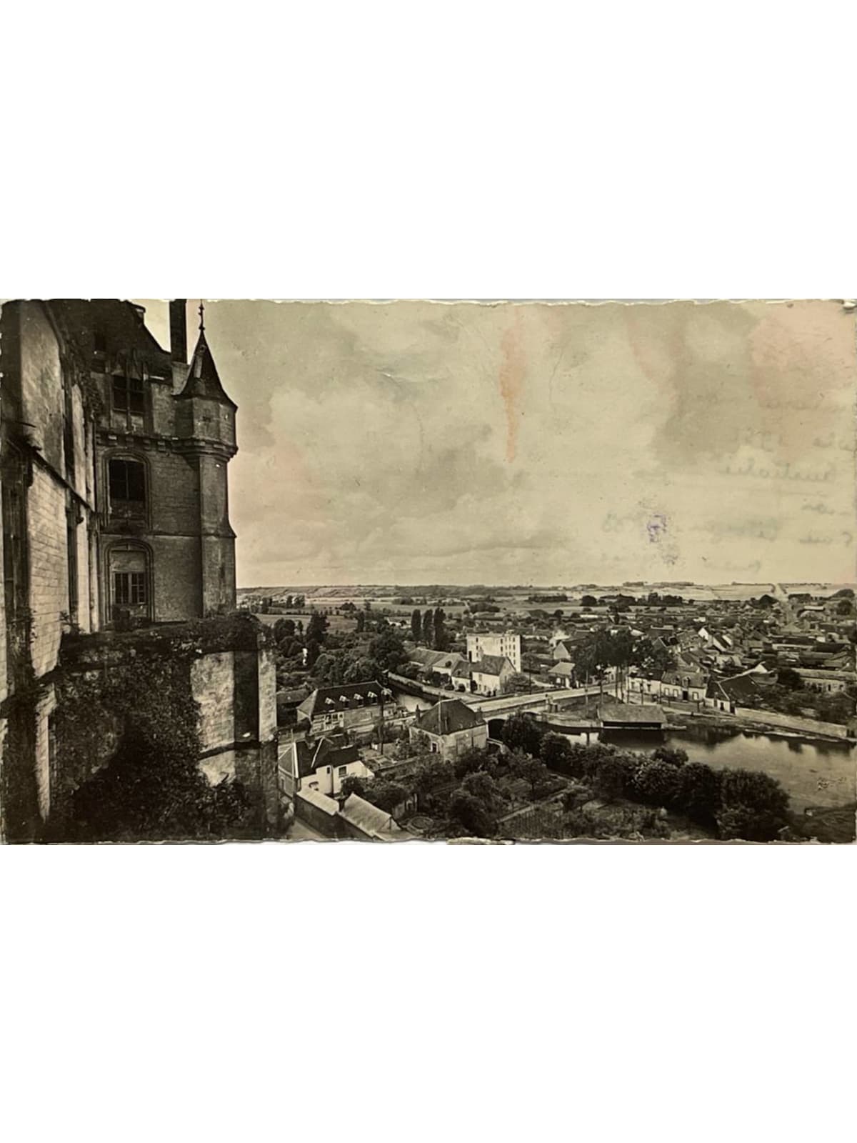 Recto de la carte postale