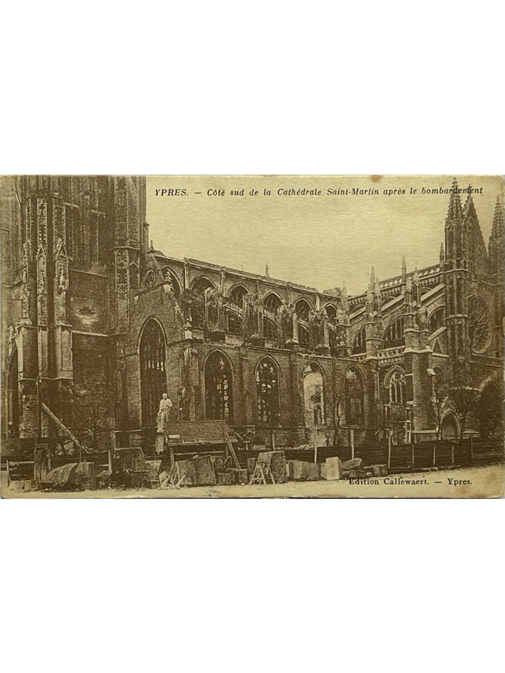 Recto de la carte postale
