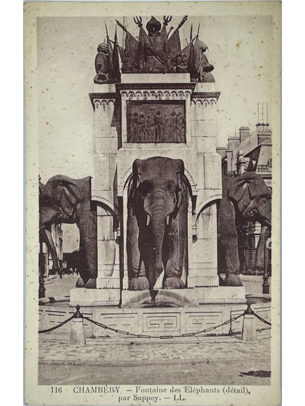 Recto de la carte postale