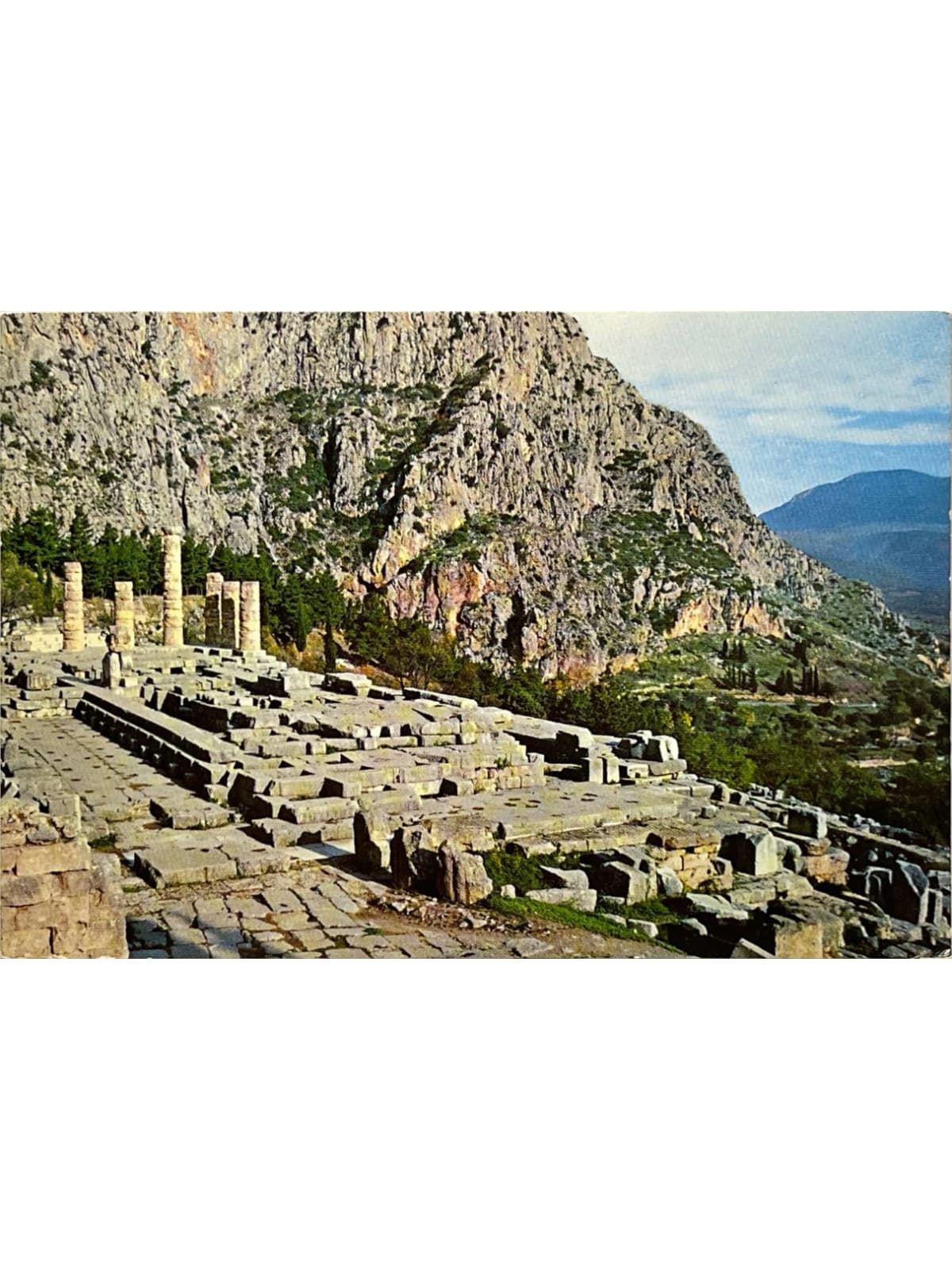 Recto de la carte postale