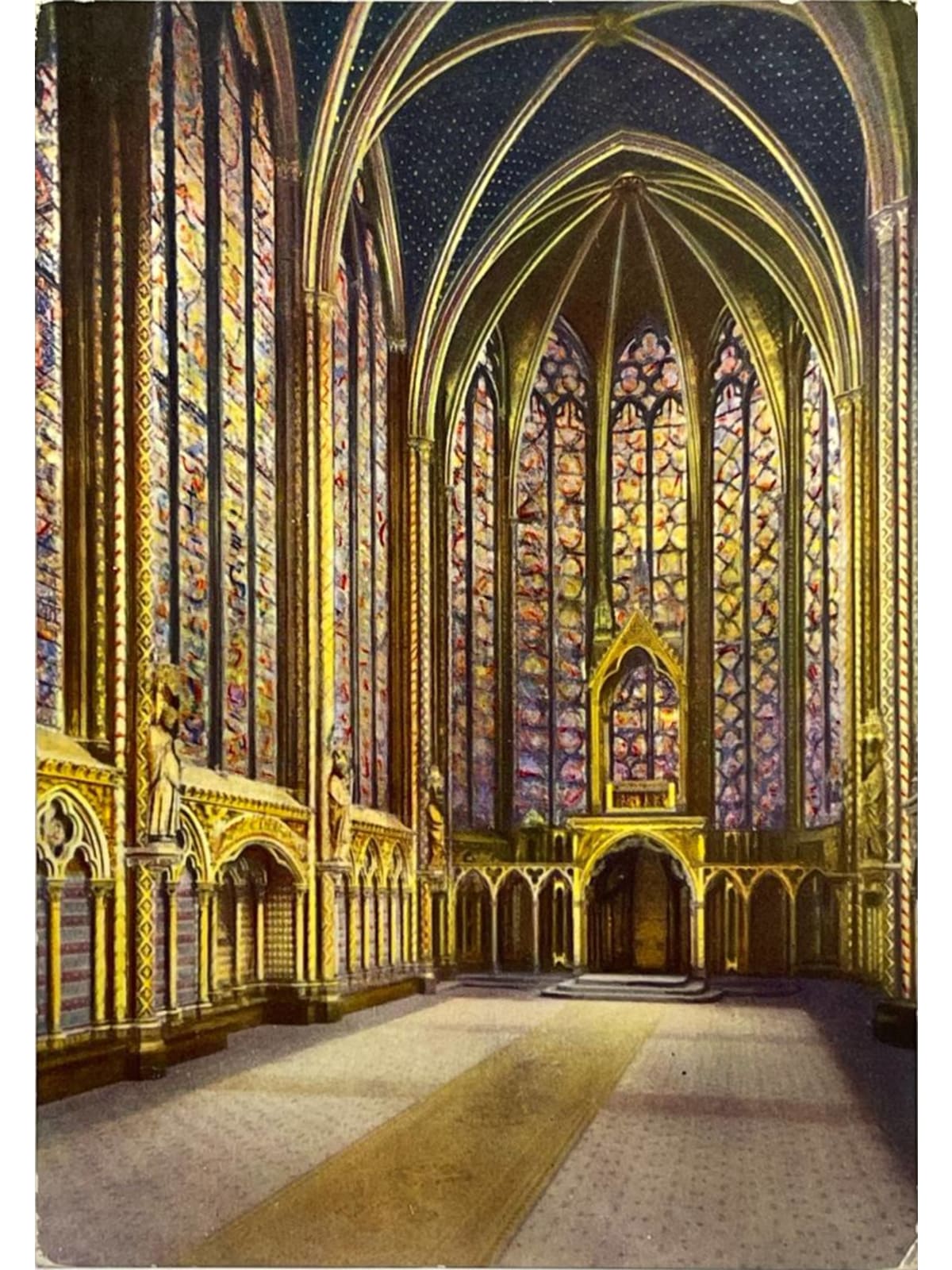 Recto de la carte postale