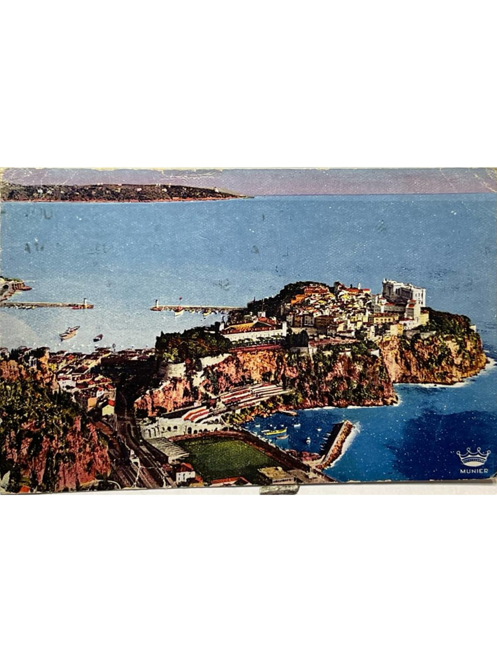 Recto de la carte postale