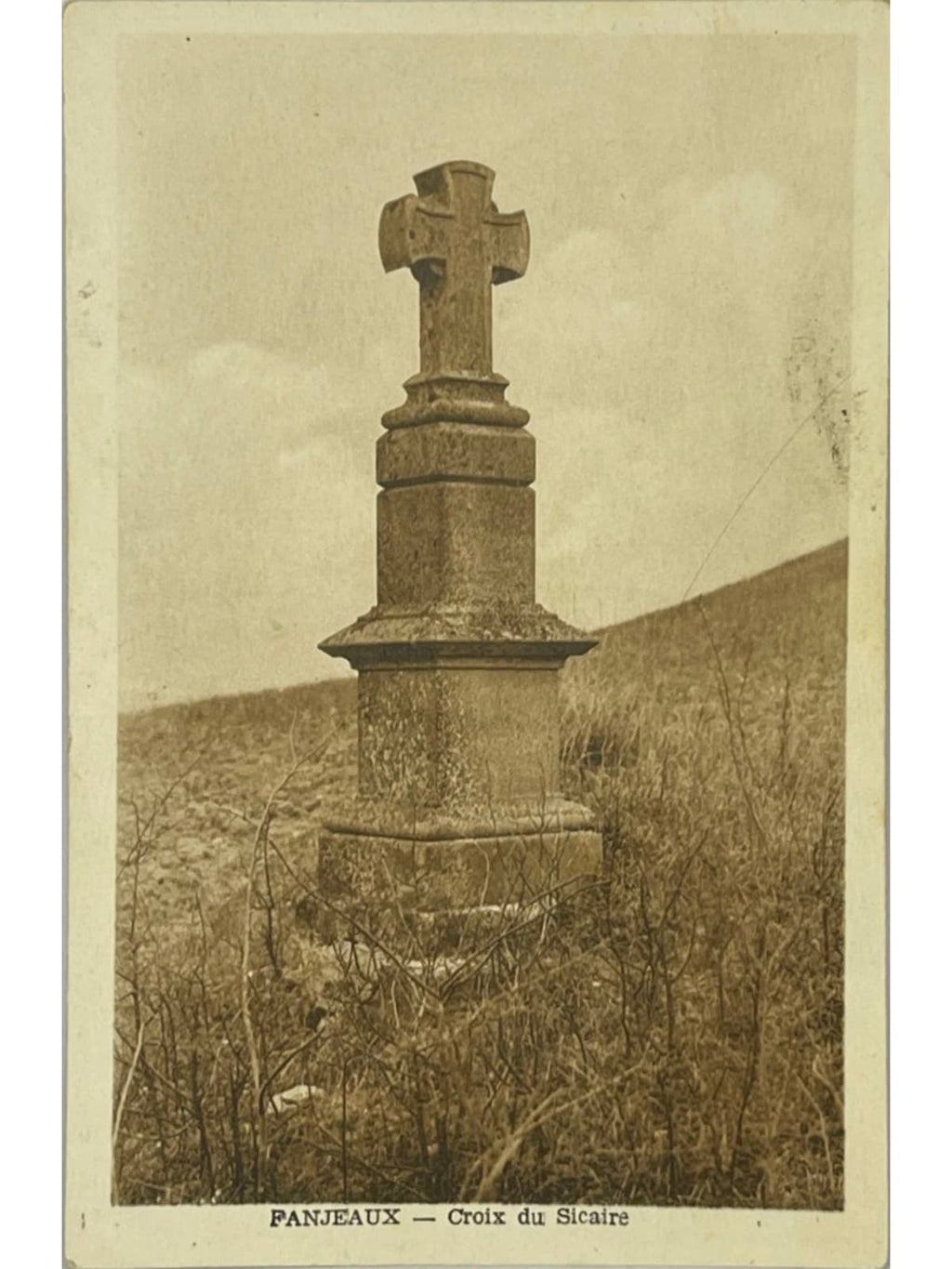 Recto de la carte postale