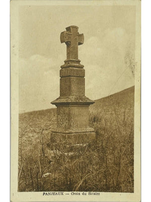 Fanjeaux (Aude) – Croix du Sicaire – CPA ancienne
