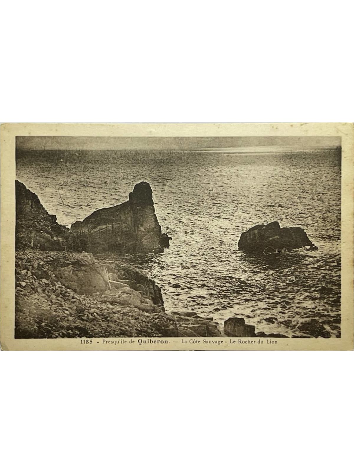 Recto de la carte postale