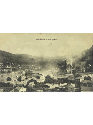 Bessèges – Vue générale et usines – Gard – CPA