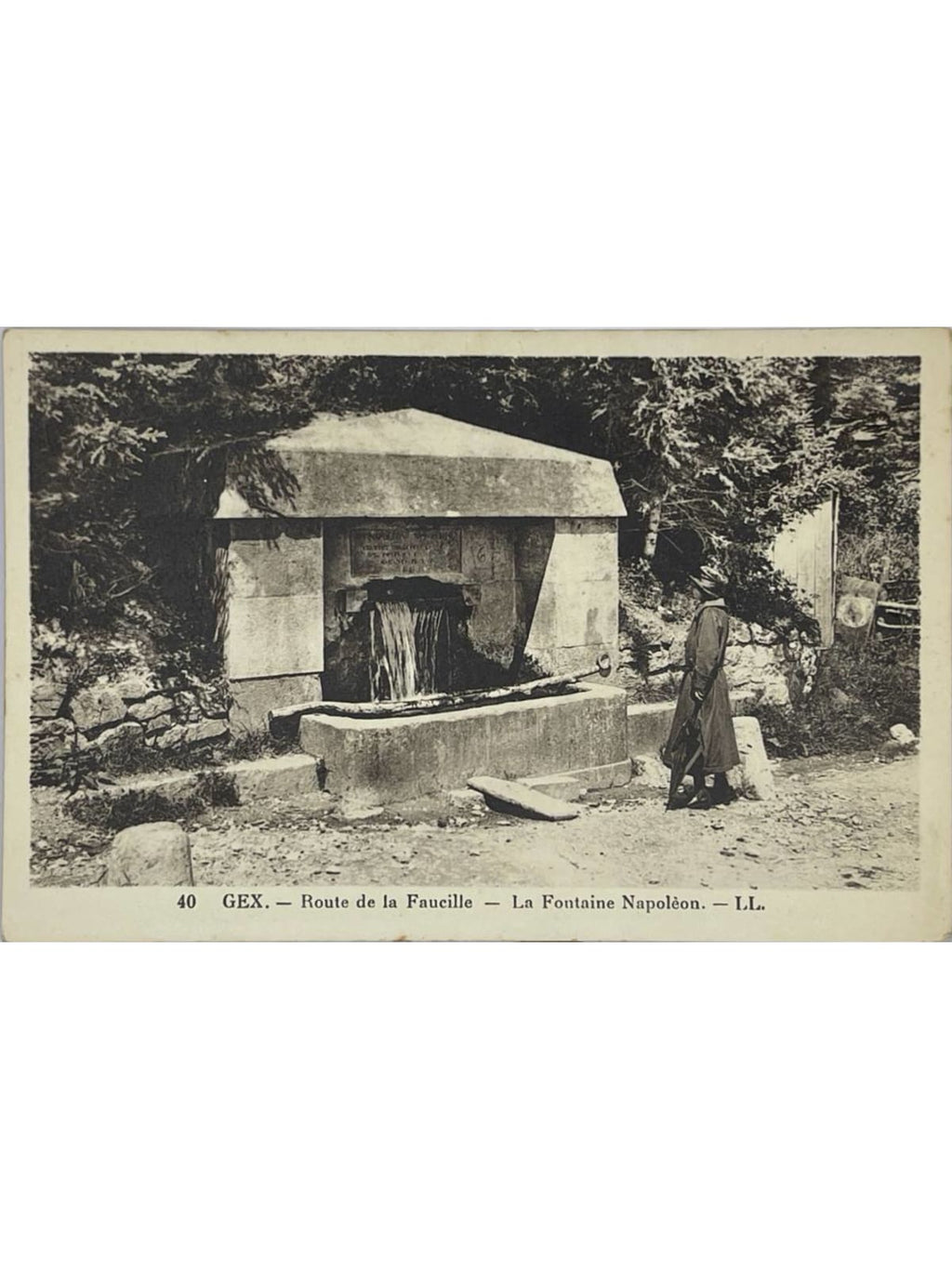Recto de la carte postale