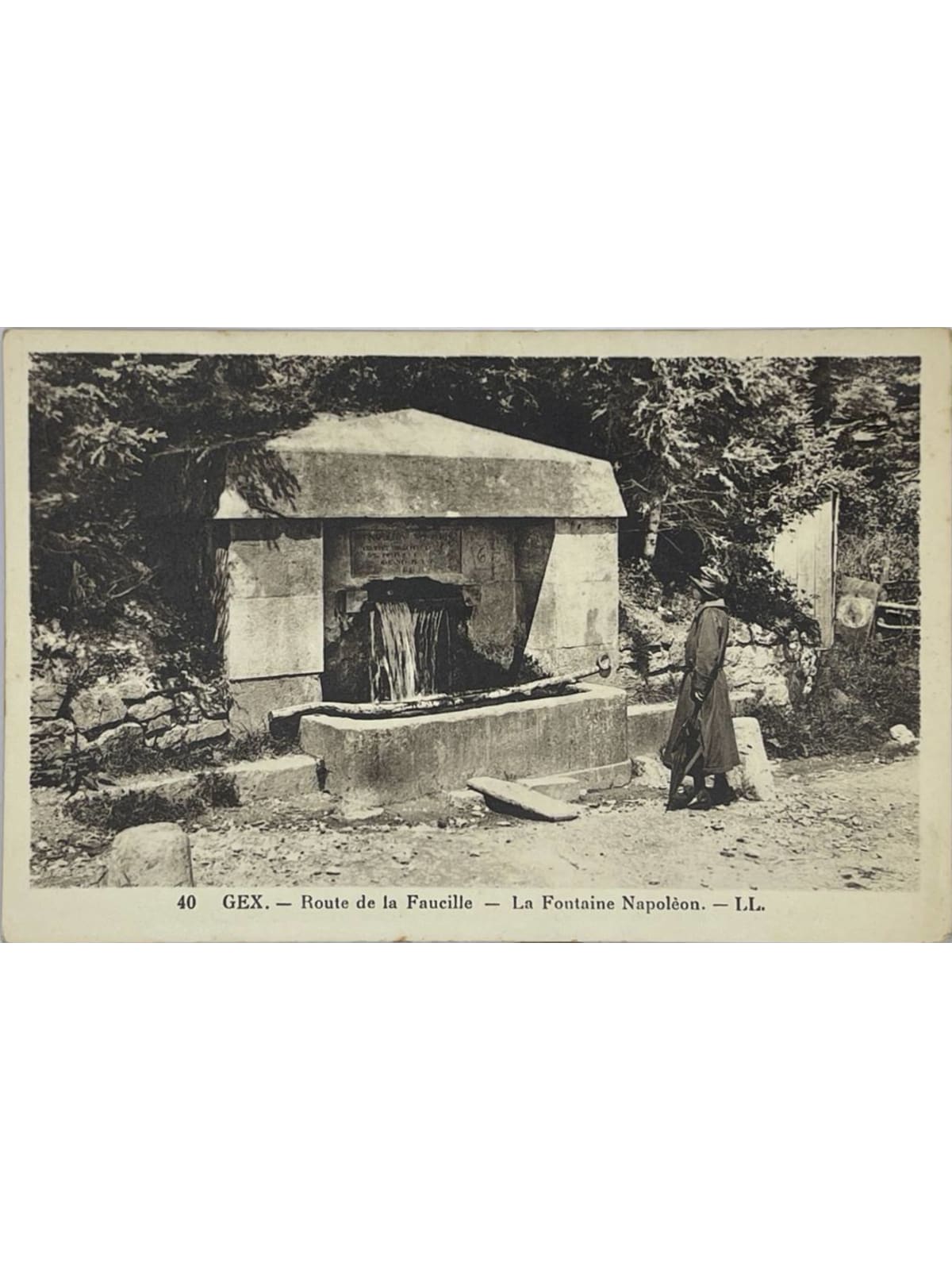 Recto de la carte postale