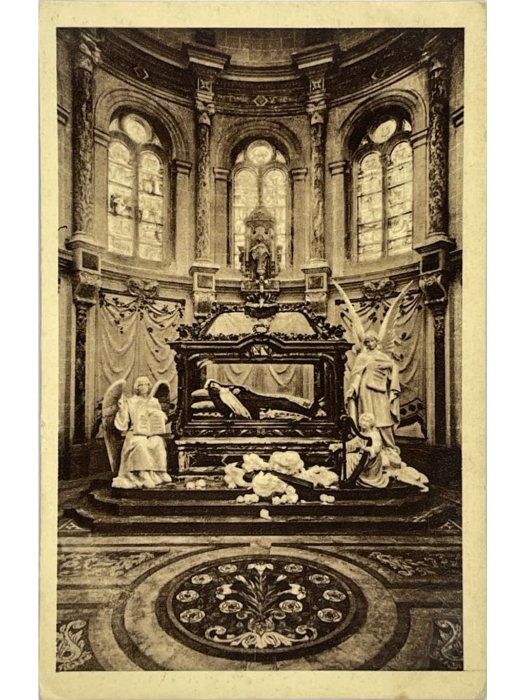 Recto de la carte postale