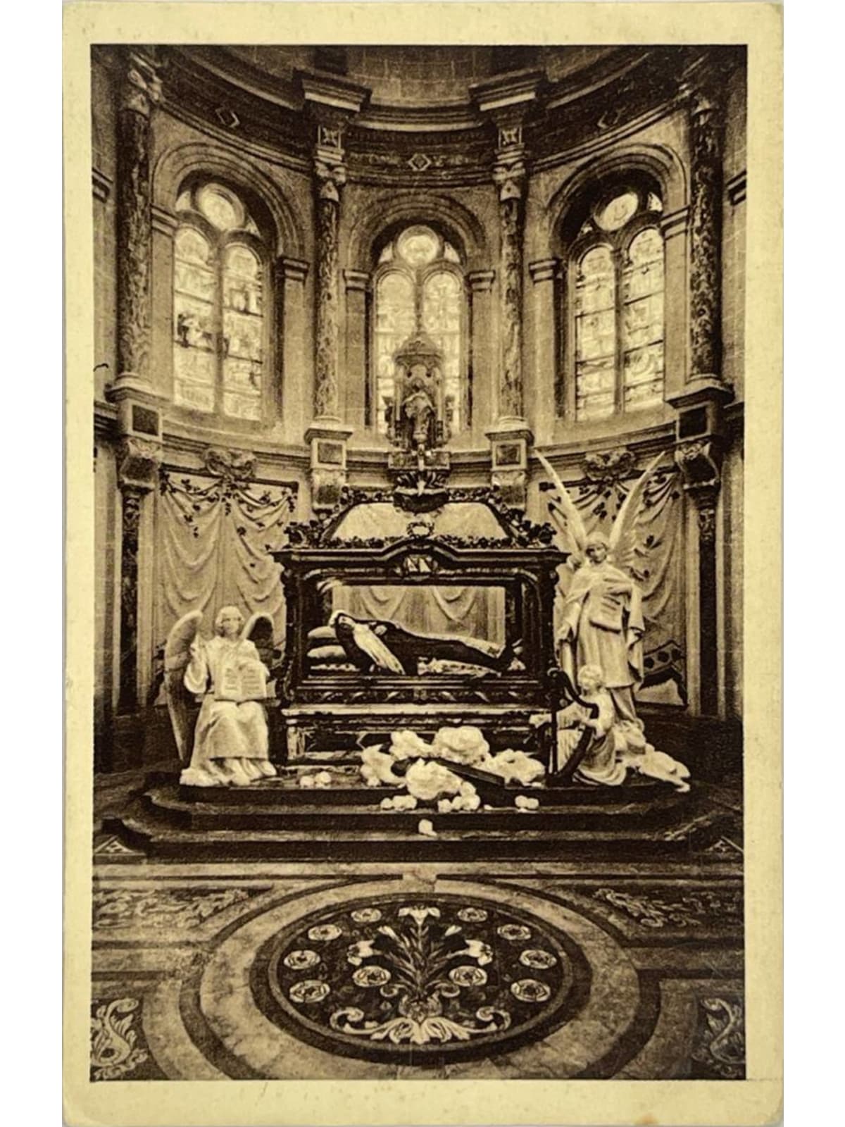 Recto de la carte postale