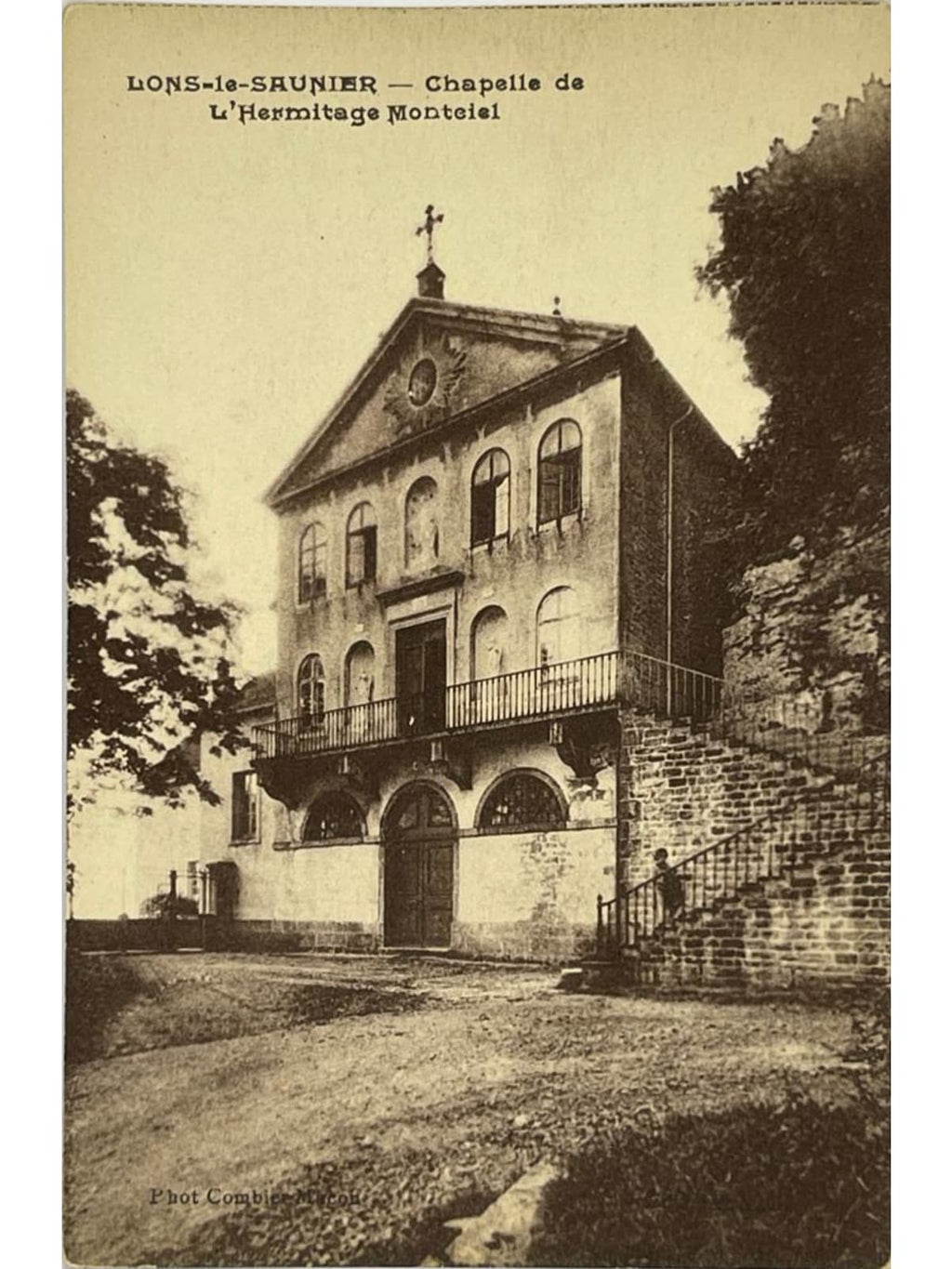 Recto de la carte postale