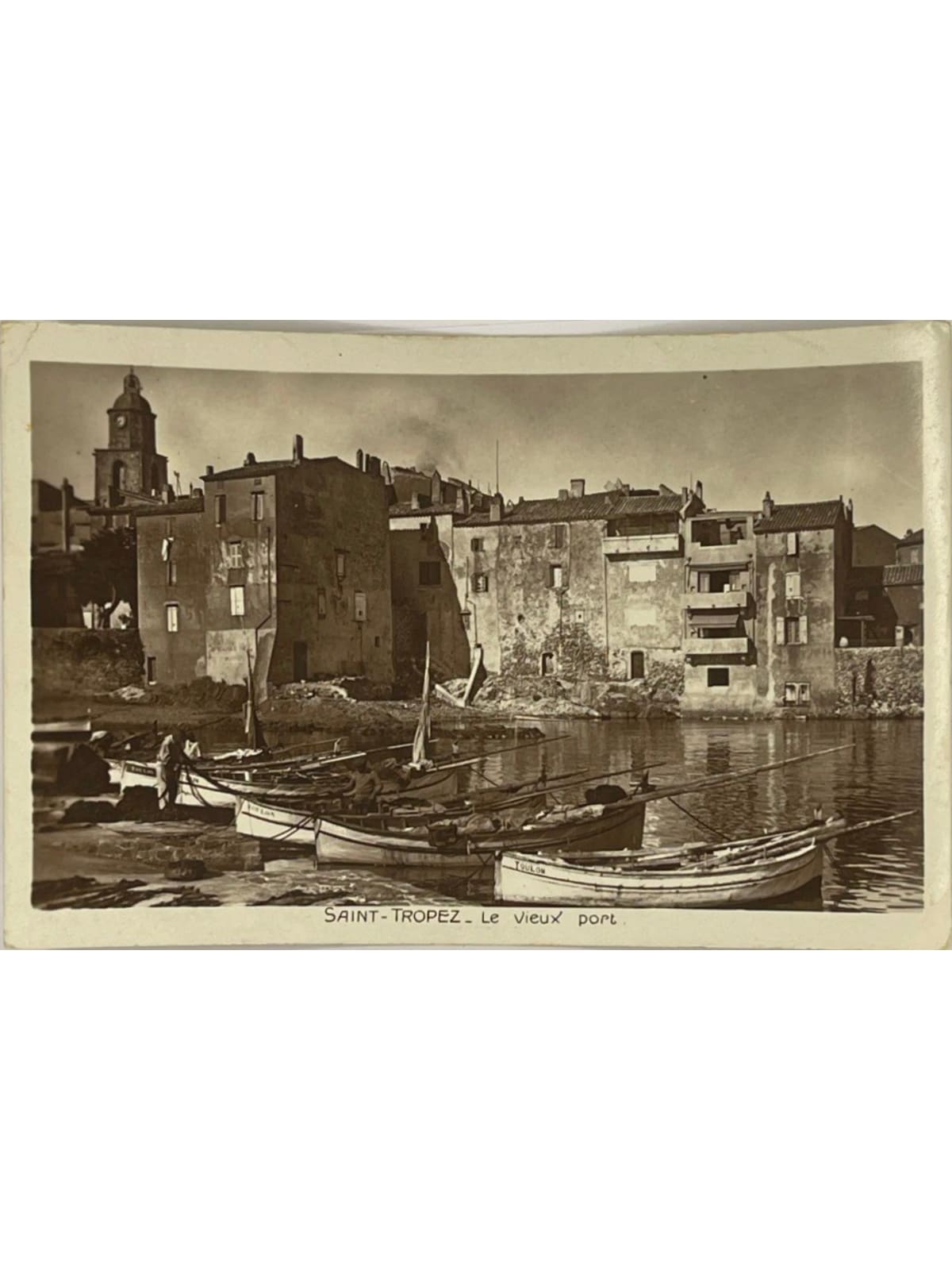 Recto de la carte postale