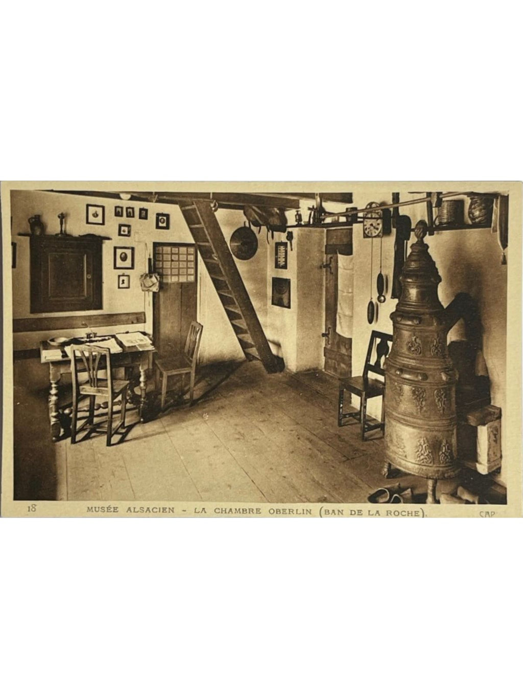 Recto de la carte postale