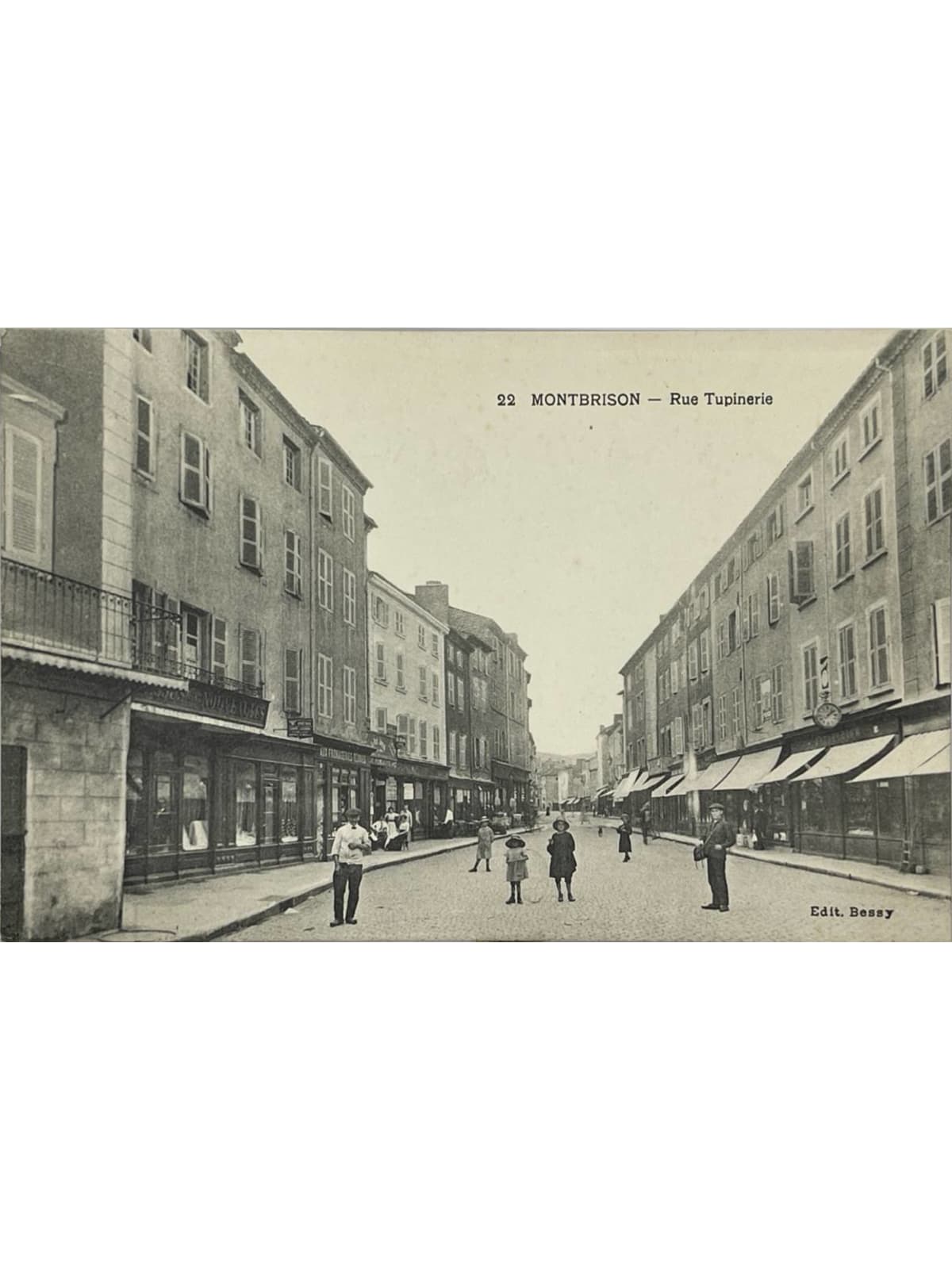 Recto de la carte postale