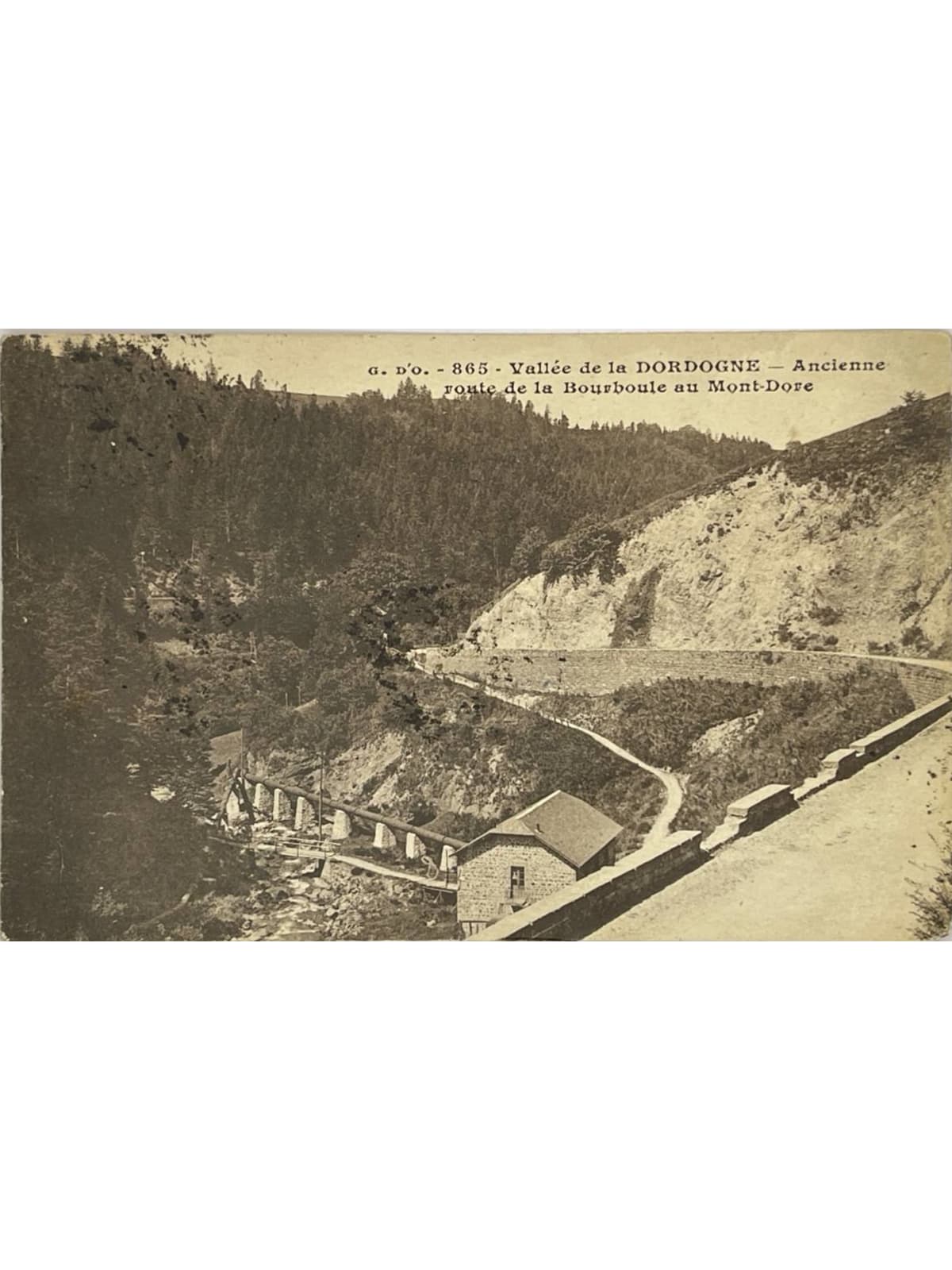 Recto de la carte postale