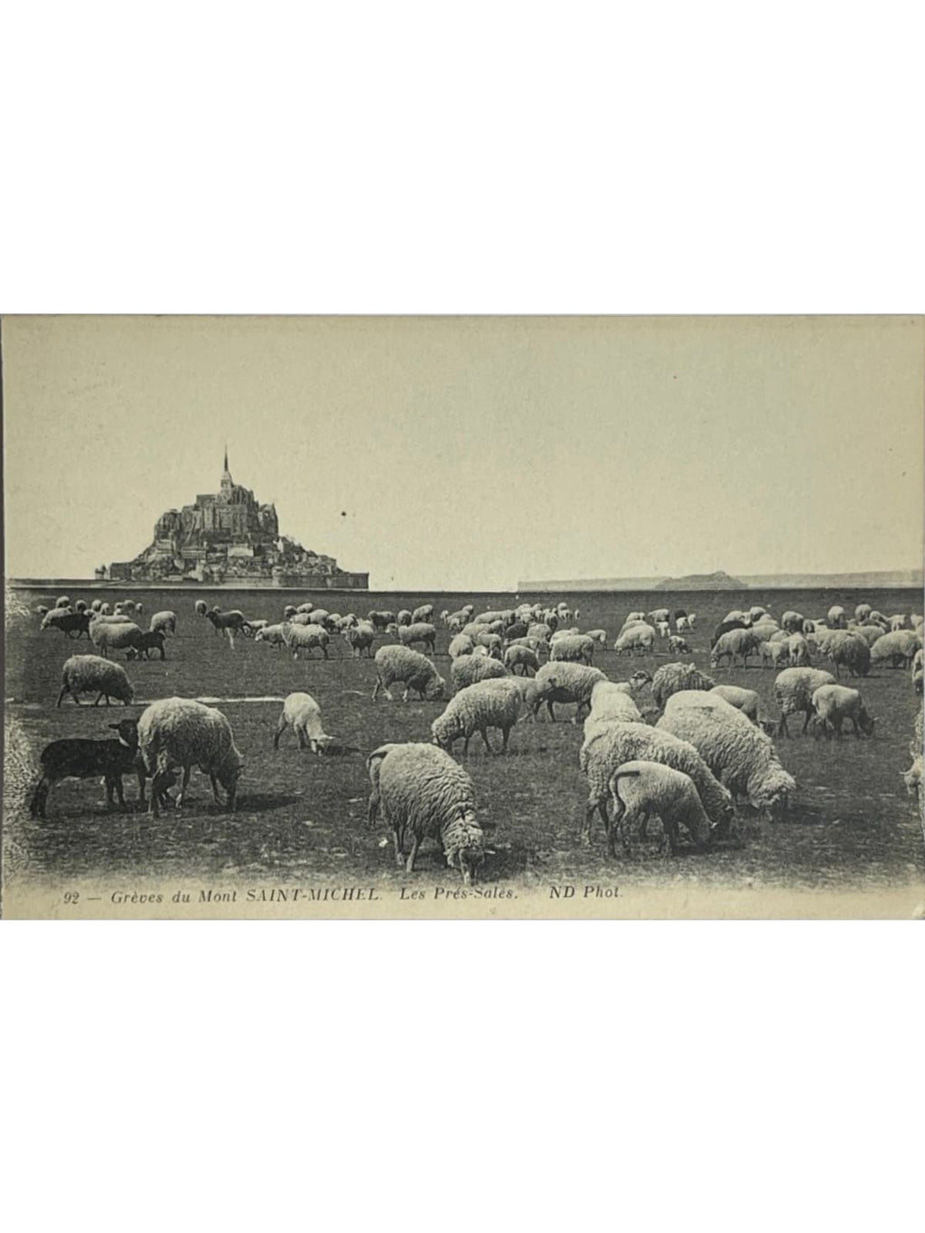 Recto de la carte postale