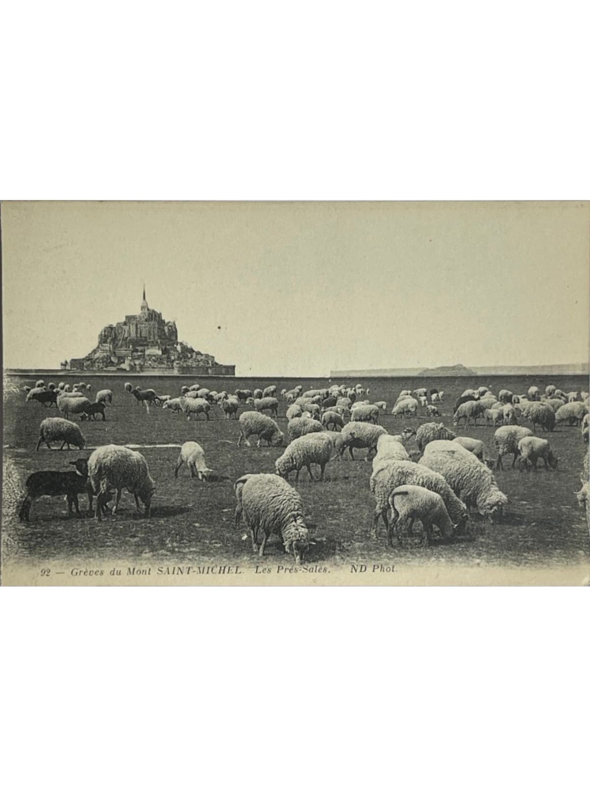 Recto de la carte postale