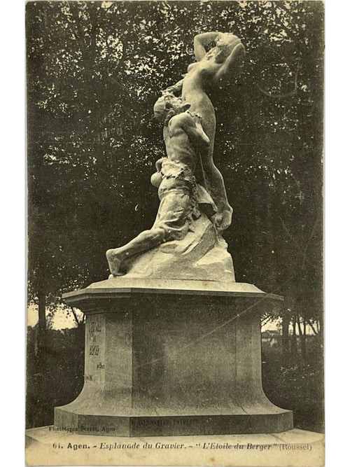 Recto de la carte postale