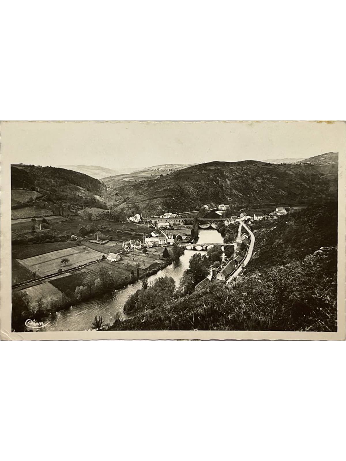 Recto de la carte postale
